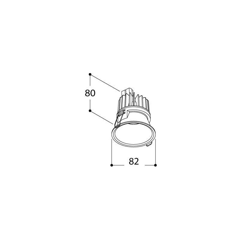 TAL CEDRUS QUANTUM TORSION inbouwspot