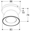 TAL CONE JUNIOR SURFACE MOUNTED WC plafondlamp