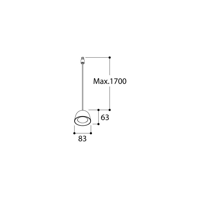 TAL CONE JUNIOR SUSPENSION M10 hanglamp