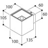 TAL DARTLING UP/DOWN LUX M MAINS DIMM wall lamp