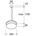 TAL DIABOLO M SUSPENDED MAINS DIMMABLE hanglamp