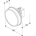 TAL DIABOLO SMALL CI MAINS DIMM for wall box wandlamp