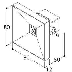 TAL DICE WALL CI FOR WALL BOX MAINS DIMM wall lamp