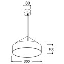 TAL FABIAN SUSP LED 300 MAINS DIMMABLE hanglamp