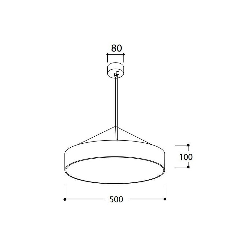 TAL FABIAN SUSP LED 500 hanglamp