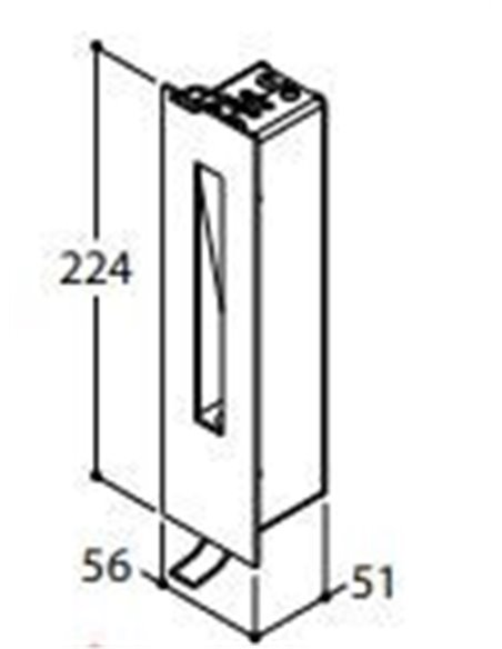 Tal Lighting FLOX NXT TORSION CI MAINS DIMMABLE Wandlampe