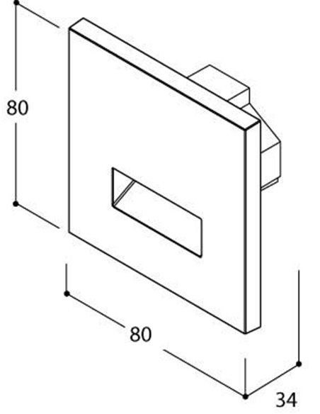 TAL FONDA NPG wandlamp