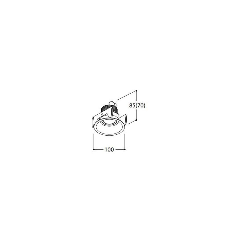 TAL FUNNEL FLEX HALOLED LEAF inbouwspot