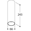 TAL FUNNEL ON 240 GU10 plafondlamp