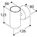 TAL FUNNEL WALL SINGLE GU10 wandlamp