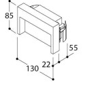 TAL GUIDO LED 2W CI wandlamp
