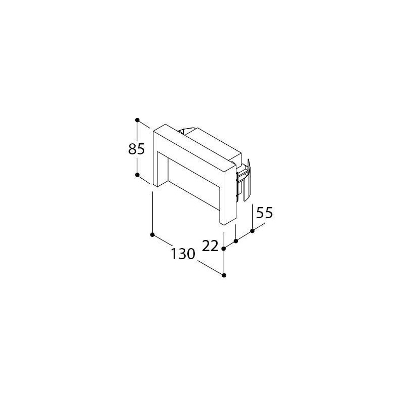 TAL GUIDO LED 2W CI wandlamp