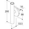 TAL HABANA UP/DOWN BASE WC wall lamp