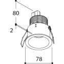 TAL HELAX 70 HALOLED TORSION inbouwspot