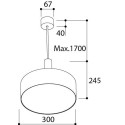 TAL HUBBLE 300 Suspended hanglamp