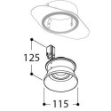 TAL INTANA HALOLED inbouwspot