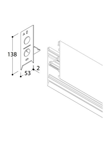 TAL LIGHTING LUDO WALL FIXATION