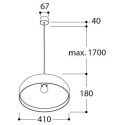 TAL LUZIEN dB E27 hanglamp