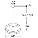 TAL LUZIEN E27 hanglamp