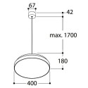 TAL LUZIEN SMD LED DIMMABLE hanglamp