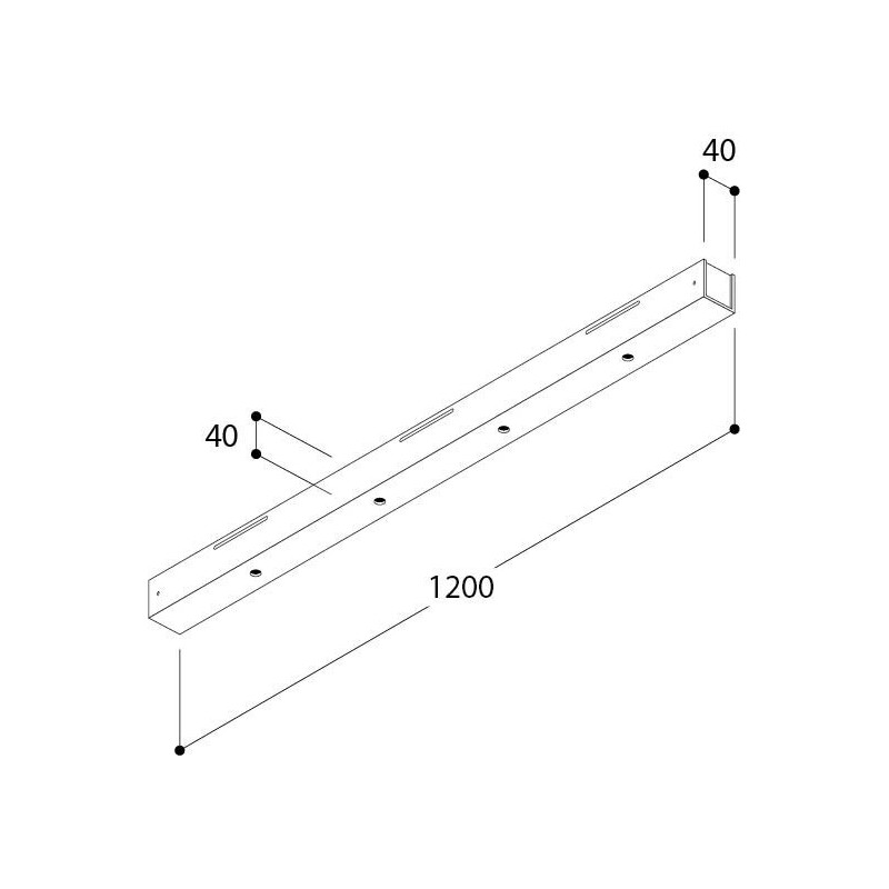 TAL M10 BASE PRO 4 (1200) CI 250mA MAINS DIMMABLE LC 