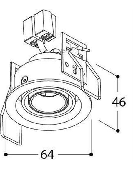 TAL MICRO ECLIPS TORSION inbouwspot