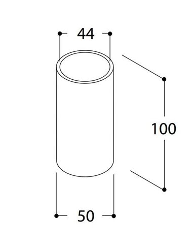 TAL MICRO OBO WC FLOORTUBE