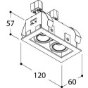 TAL MICRO TOMMY 2 LEAF inbouwspot