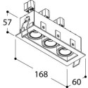 TAL MICRO TOMMY 3 TORSION inbouwspot
