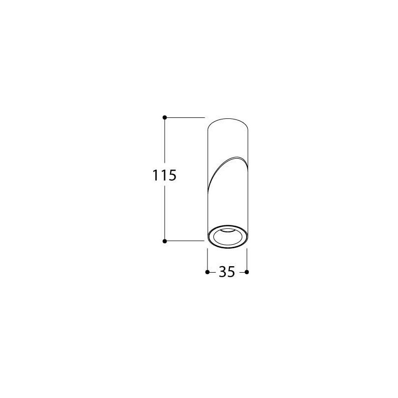 TAL MICROSCOOP plafondlamp