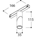 TAL MICROSCOOP TRACK 48V SINGLE trackverlichting