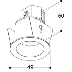 TAL MINI HELAX 400  recessed spot