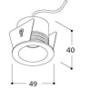 TAL MINI HELAX OUT 400  recessed spot