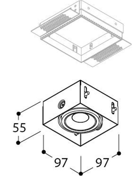 TAL MINI PROJEXXAR 1 BEAUFORT inbouwspot