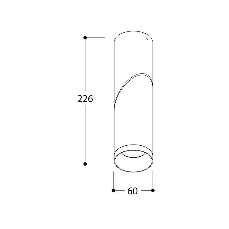 TAL MINI SCOOP DEIMOS CI plafondlamp