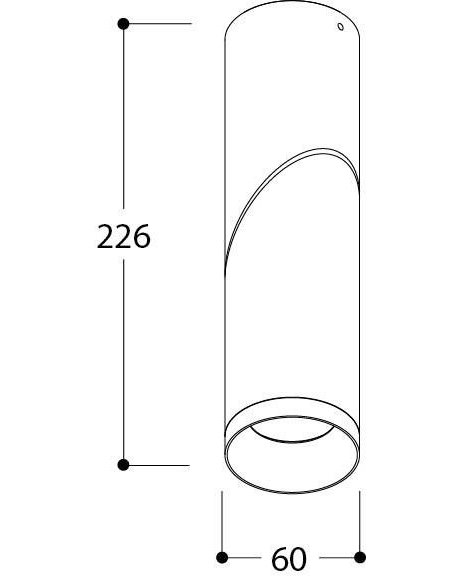 TAL MINI SCOOP DEIMOS CI plafondlamp