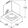 TAL MINI TOMMY  1 HALOLED recessed spot