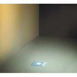 TAL MINI UBO SQUARE LUXEON M WC CLEAR GLASS inbouwlamp