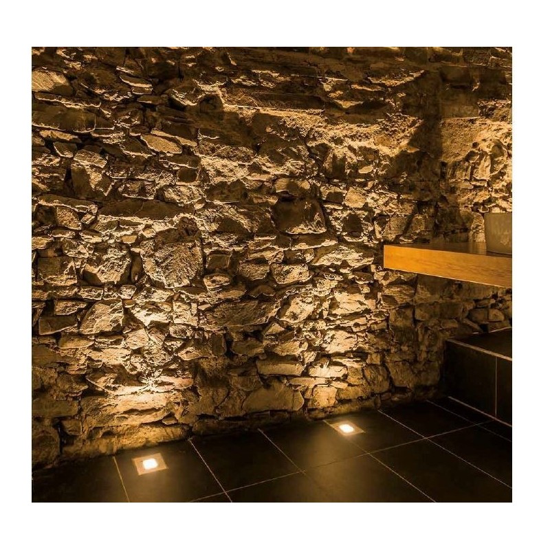 TAL MINI UBO SQUARE LUXEON M WC CLEAR GLASS inbouwlamp