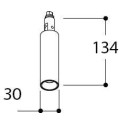 TAL NOBEL ELBOW M10 WC plafondlamp