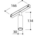 TAL NOBEL ELBOW TRACK 48V SINGLE trackverlichting