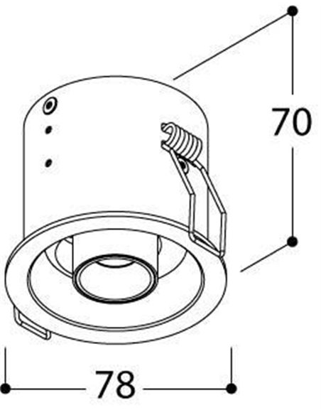 TAL NOBEL SFEROS TORSION plafondlamp