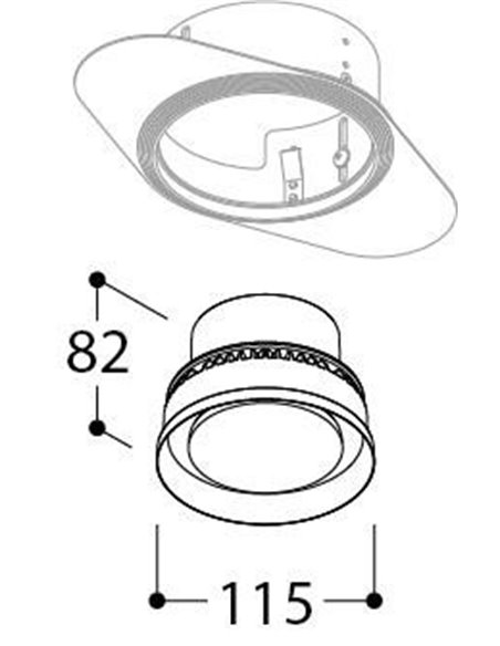 TAL ORBITAL IP65 TRIMLESS - FLOW CONTROL inbouwspot