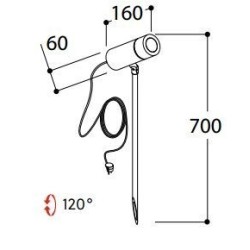 TAL PULSAR PIN tuinpaal