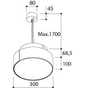 TAL ROLLO 300 Suspended hanglamp