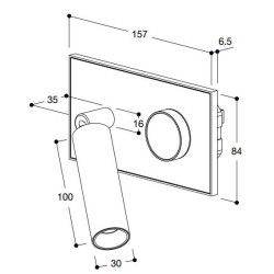 TAL Select 1DNobel Universal + Nobel wandlamp