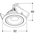 TAL SIMPLON BEAUFORT LEAF plafondlamp