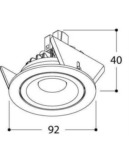 TAL SIMPLON BEAUFORT LEAF plafondlamp