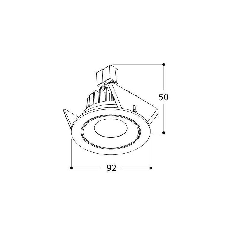 TAL SIMPLON HALOLED LEAF plafondlamp