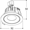 TAL SIMPLON HALOLED TORSION plafondlamp